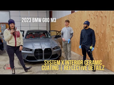 2023 BMW G80 M3 - Interior Ceramic Coating | System X | Reflective Detailz | 4K
