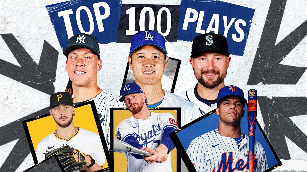 MLB's Top 100 Plays of 2025! (Ft. historic highlights from Shohei Ohtani, Aaron Judge & MORE)