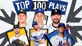 MLB's Top 100 Plays + Moments of 2025! (Ft. highlights from Shohei Ohtani, Aaron Judge & MORE) MQDEFAULT Thumbnail
