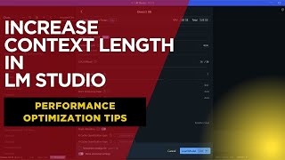 Increase LM Studio Context Length the Right Way (No VRAM Crashes)