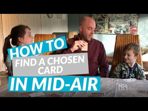 HOW TO: Find a chosen card in MID-AIR!! - REVEALED!