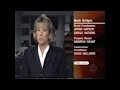 CBS Split Screen Credits Partial Circa 2000