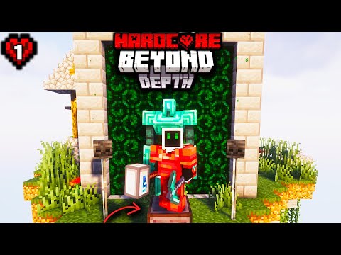 The Perfect Start To HARDCORE BEYOND DEPTH in Minecraft.. (GUIDE INCLUDED)