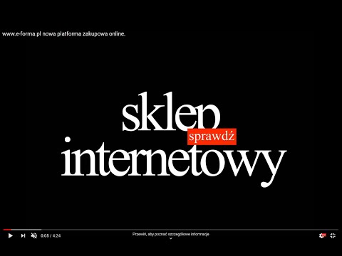 www.e-forma.pl nowa platforma zakupowa online