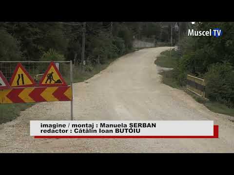 Jurnal MUSCEL TV 11.08.2023 Continuă asfaltarea pe DJ735 Bughea de Sus - Albeștii de Muscel
