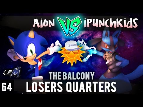 PM @ the Balcony 64 - Losers Quarters ft. TB|Aion (Sonic) VS R3|iPunchKidsz (Fox)