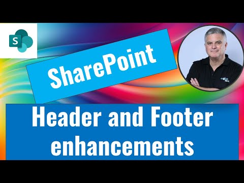 SharePoint: Header & Footer Redesign