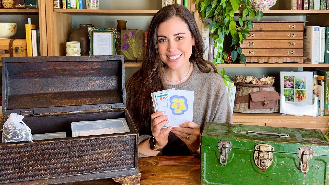 Decluttering My Seed Collection 🌱 How I Organize & Store Garden Seeds!