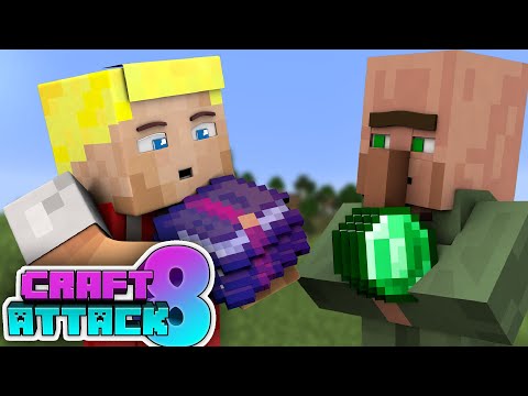Mending Villager! Riesen Umzug! - CraftAttack 8 - #2