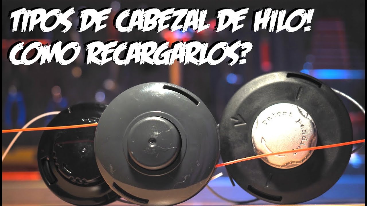 Watch Tipos de cabezales de hilo para desbrozadora y cómo cargarlos Now Tipos de cabezales de hilo para desbrozadora y cómo cargarlos