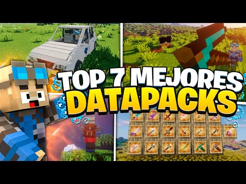 ✅TOP 7 DATAPACKS for MINECRAFT 1.18.1 - 1.18.2 💎 "CARS in MINECRAFT, SUPER PICKS and more"