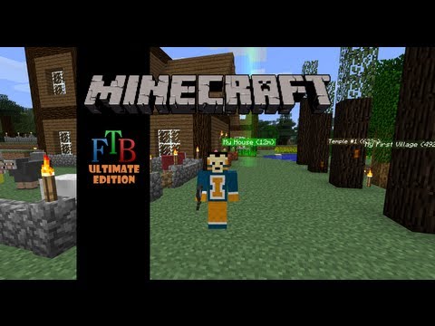 Minecraft Let's Play FTB - Season 1 Episode 45 - Gold Chest Achieved