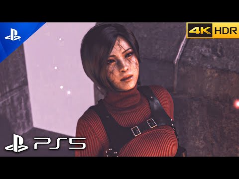 How Ada Got Infected With Parasite Scene - Resident Evil 4 Remake Separate Ways [4K 60FPS HDR]