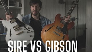 Video thumbnail for Is a Sire Larry Carlton H7 As Good as a REAL Gibson ES335? [No, but it's pretty good!] by John Nathan Cordy