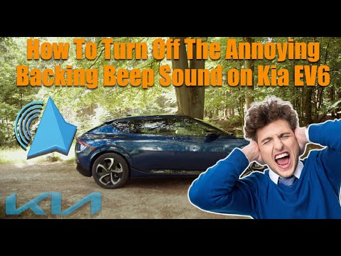 How To Turn Off The Backing Beep Sound on Kia EV6