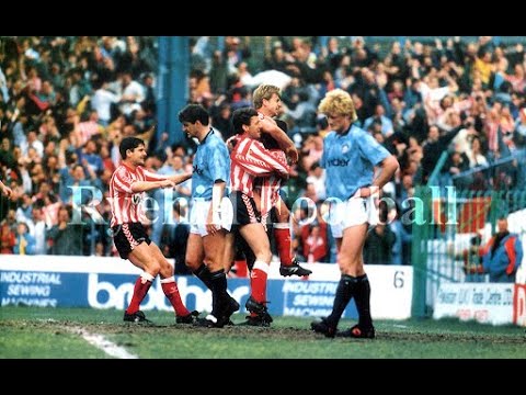 Man City 3 Sunderland 2. May 1991