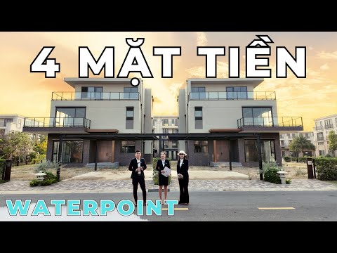 Biệt thự 4 mặt tiền duy nhất tại dự án Waterpoint Long An chủ đầu tư Nam Long