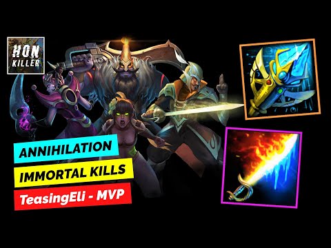 HoN Shadowblade STAFF OF THE MASTER with DAWNBRINGER - MVP