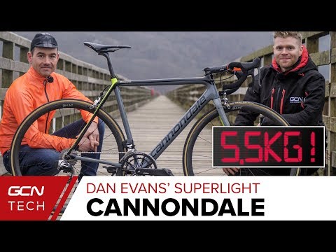 Dan Evans' Superlight Hillclimb Cannondale Supersix Evo Hi Mod