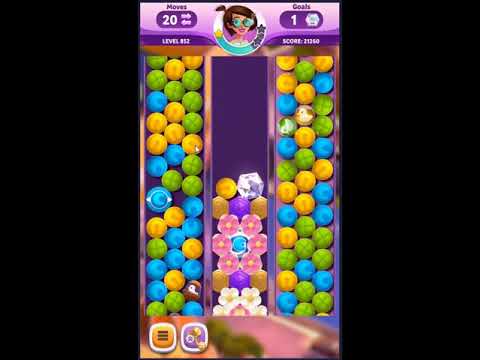 Diamond Diaries Saga Level 852 - NO BOOSTERS 💎 | SKILLGAMING ✔️