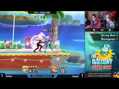 Shark Tank 3 - Top 8//Losers Semis ft. Aidan (ZSS) VS blank (ZSS)