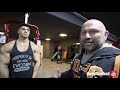 Hany trains Phil Heath and Andrei Deiu with a FST-7 Arm workout at FIBO