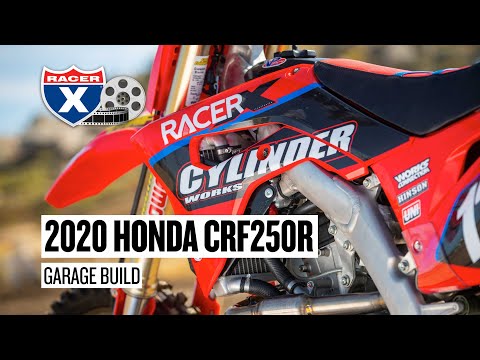 Racer X Films: 2020 Honda CRF250R Garage Build