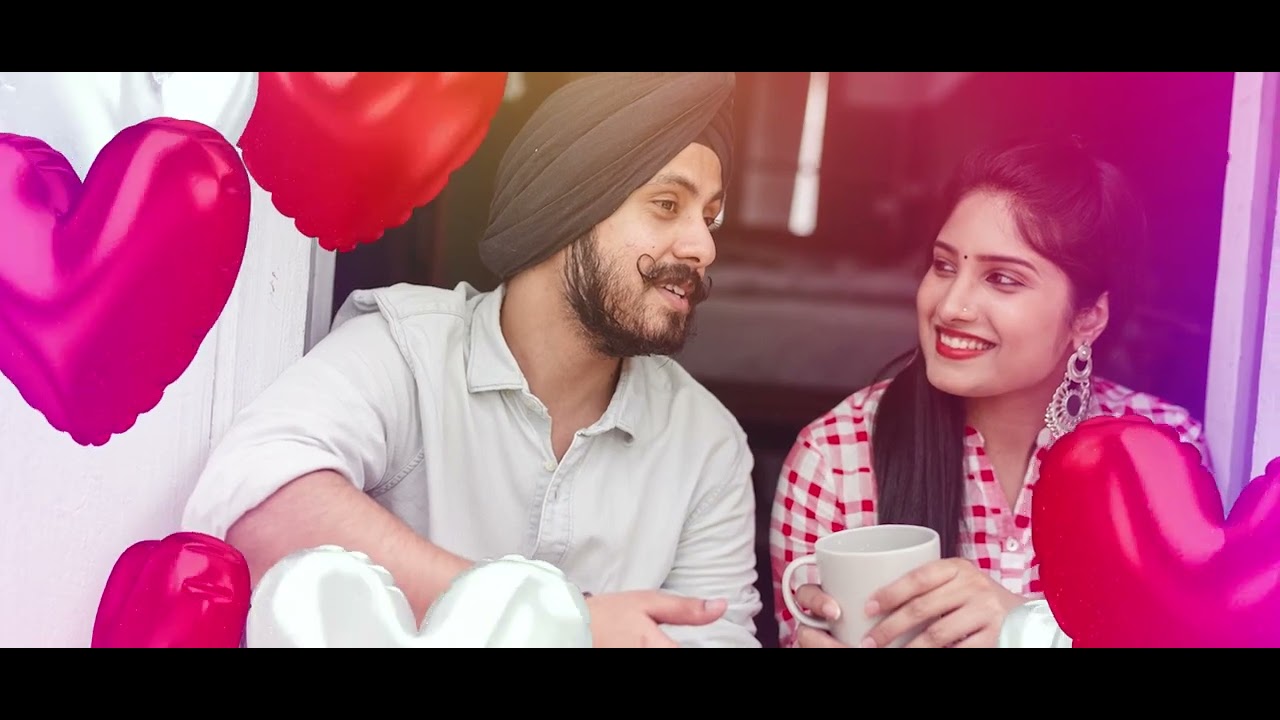 Happy Valentine's Day Hearts  Animation | After Effects | Premiere Pro | Wedding Free Template