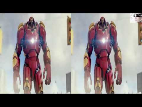 3D Side By Side - CGI 3D Animated Short - IRON MAN GAMMA PROTOCOL