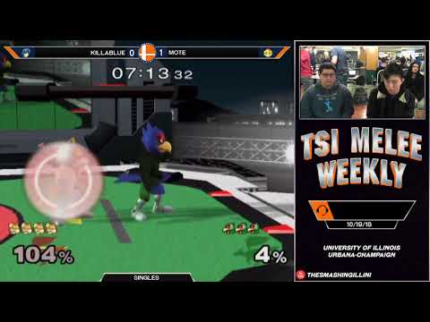 [TSI Weekly] Mote (Fox) vs. Killablue (Falco) SSBM Singles