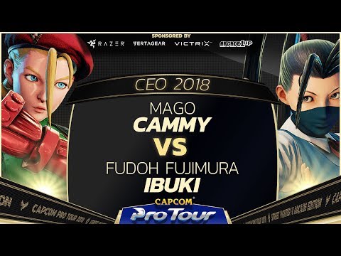 Mago (Cammy) vs Fudoh Fujimura (Ibuki) - CEO 2018 - Top 96 - CPT 2018