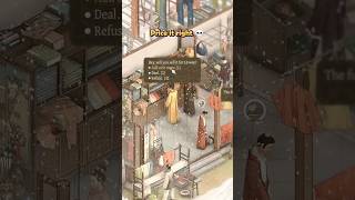 Running a shop in our ancient Chinese open-world RPG be like… 💀#pcgames#indiegame #lifesimulation