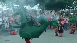 Festa Major 2016 VdM Ball, penjada i despenjada