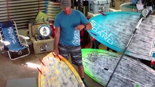 2014  Starboard Brushed Carbon Boards Explained by Dan Gavere
