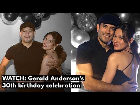 HIGHLIGHTS: Gerald Anderson’s 30th birthday celebration
