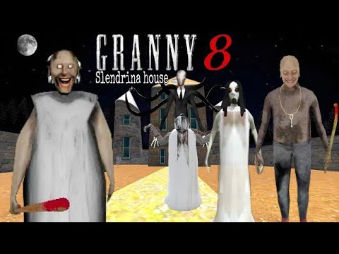 Extreme hide and seek with Granny vs Baldi vs Grandpa - funny horror school animation (p.150)