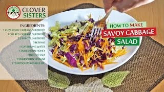 Savoy cabbage salad
