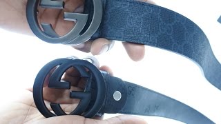 FAKE GUCCI SUPREME BELT FROM EBAY | FAKE VS REAL