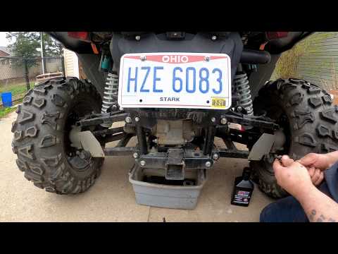 CFMOTO ZFORCE Diff Fluid Change Links in Discription