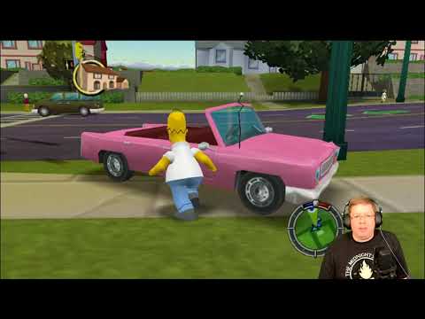A Crappy Looking GTA Clone? The Simpsons Hit and Run and The Simpsons Game.