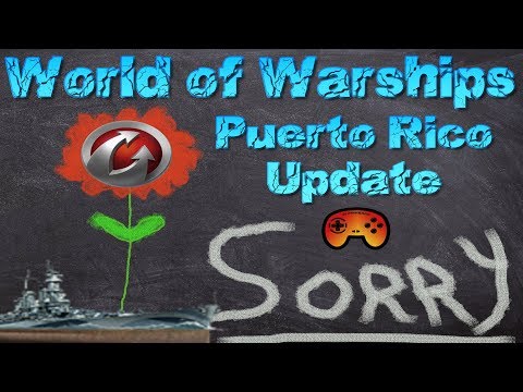 Puerto Rico Update "Werft ist HARDCORE Event" in World of Warships