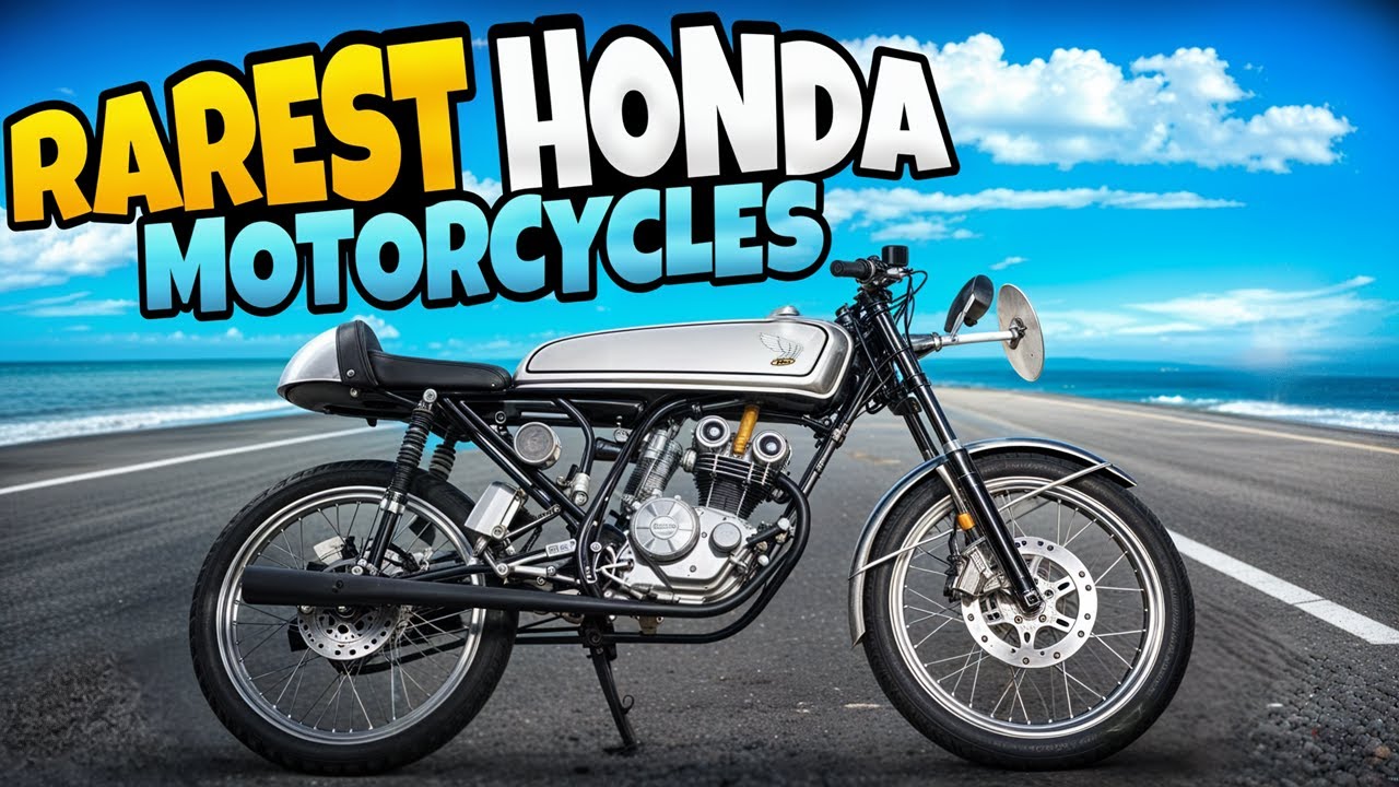 10 RAREST Honda Motorcycles of All Time