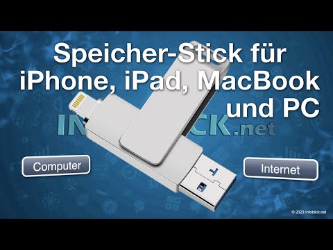 Speicher-Stick (Lightning) für iPhone, iPad, MacBook und PC