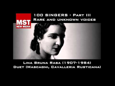 Part III: Rare and unknown voices - LINA BRUNA RASA