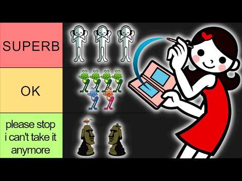 Ranking EVERY Rhythm Heaven DS Rhythm Game (or at least until I get arthritis)