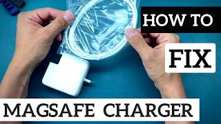 How To Repair Apple MacBook Power Supply Charger -  Apple Magsafe 60W A1184  - Fix Broken Cord