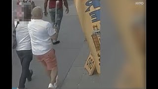 Brutal bat attack! Bronx men slam a pedestrian with baseball bats in broad daylight.
