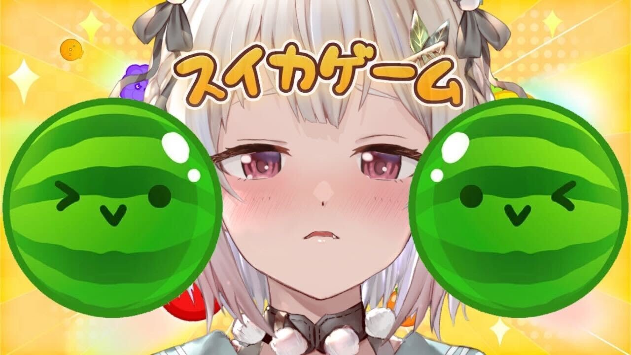 【スイカゲーム】ダブルスイカ目指して!世界を目指す深夜スイカ中毒(神ゲーらしい。)です【にじさんじ/葉山舞鈴】