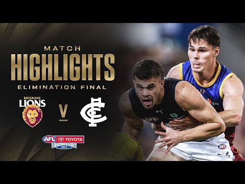 Brisbane v Carlton Highlights | Elimination Final, 2024 | AFL