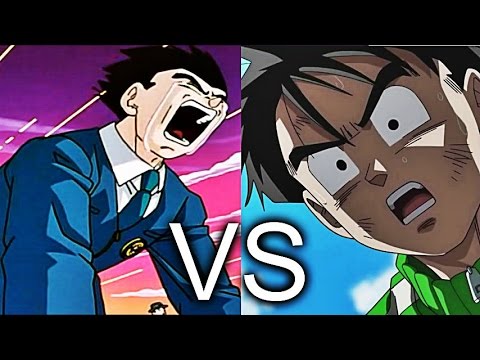 Piccolo dies for Gohan 1996 VS 2015 | DBS VS DBGT